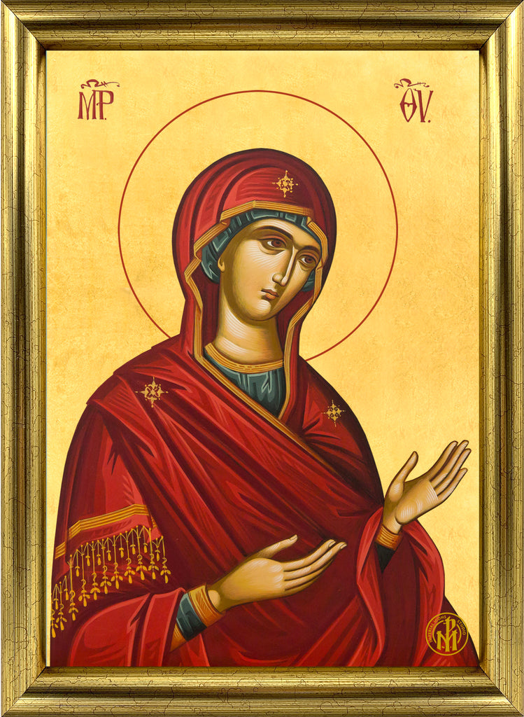 Online Greek Orthodox Icons with Gold Leaf